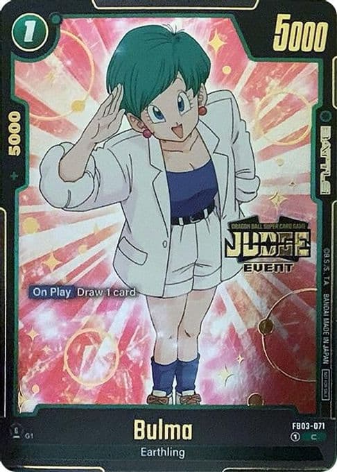 Bulma - FB03-071 (Judge Pack (Event Judge) 02)