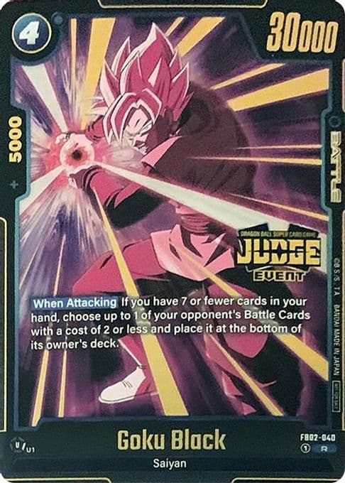 Goku Black - FB02-040 (Judge Pack (Event Judge) 02)