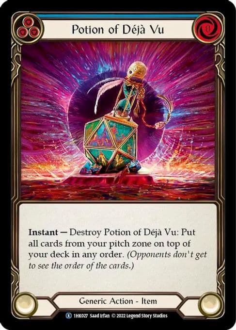 Potion of Deja Vu (Blue)