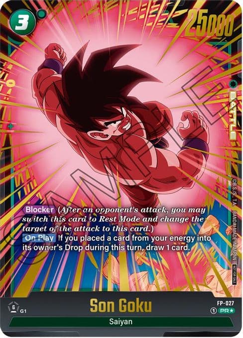 Son Goku - FP-027 (Gold)