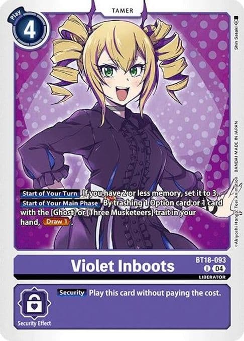 Violet Inboots - BT18-093