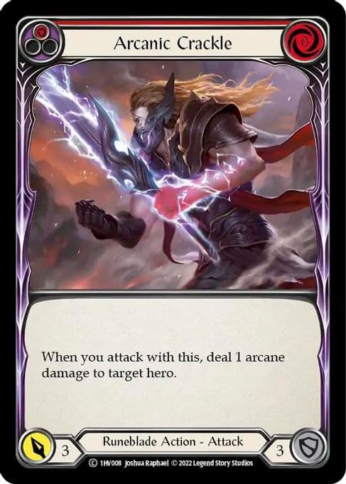 Arcanic Crackle (Red)