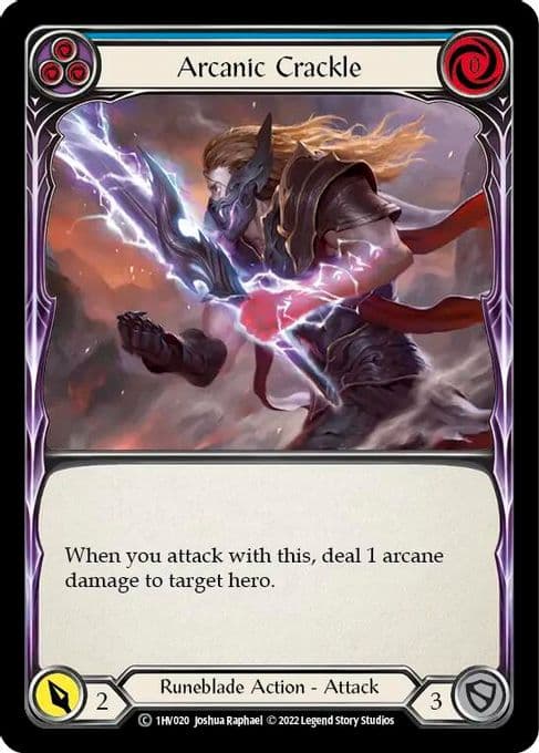 Arcanic Crackle (Blue)