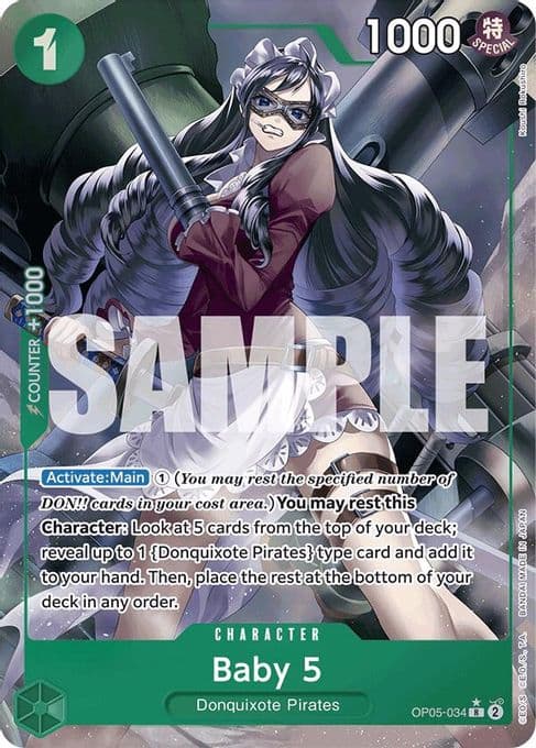 Baby 5 (OP05-034) (Full Art)