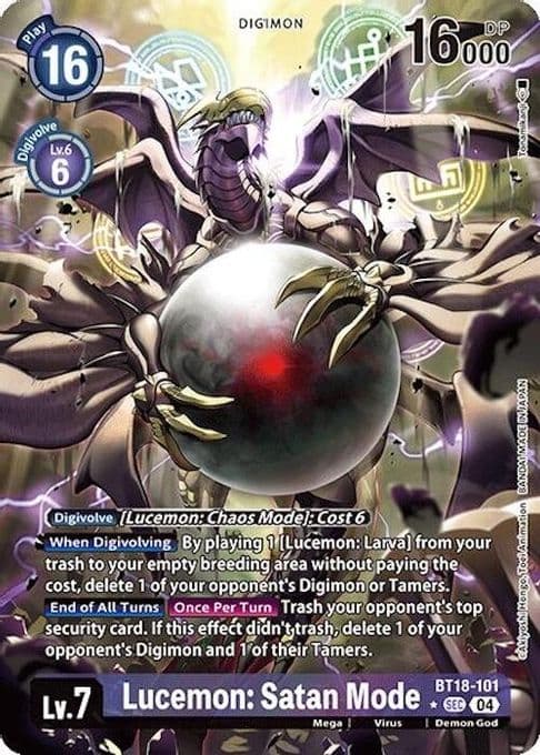 Lucemon: Satan Mode (Alternate Art)