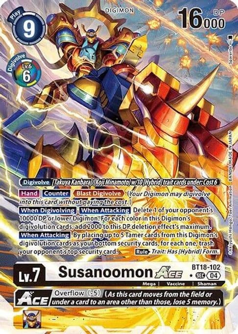 Susanoomon ACE (Alternate Art)