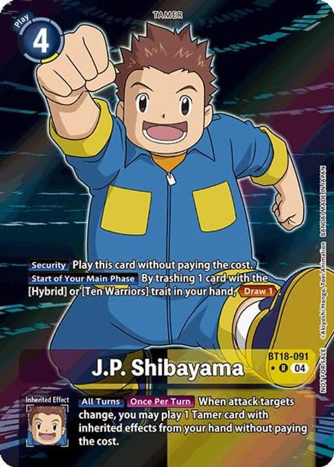 J.P. Shibayama (Release Special Booster 2.0: Box Promotion Pack)