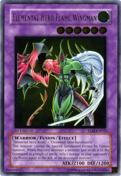 Elemental HERO Flame Wingman (UTR)