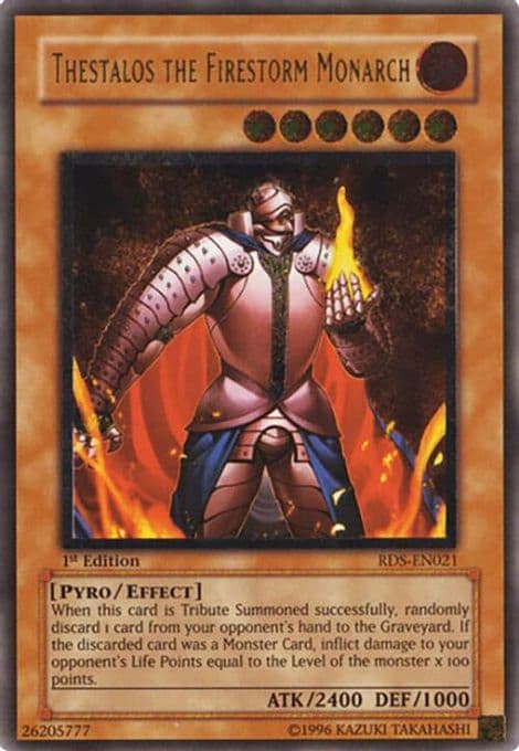 Thestalos the Firestorm Monarch (UTR)