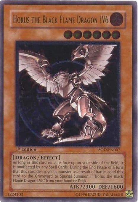 Horus the Black Flame Dragon LV6 (UTR)