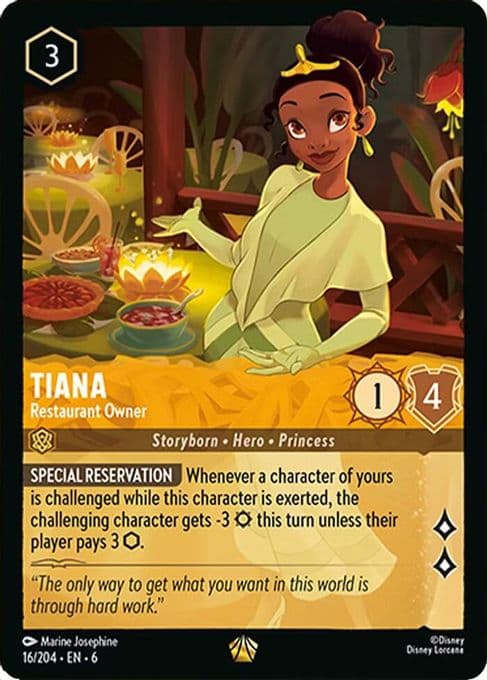 Tiana - Restaurant Owner