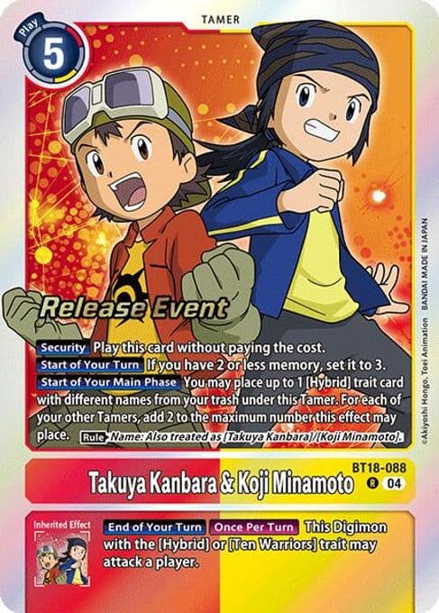 Takuya Kanbara & Koji Minamoto