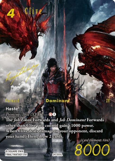 Clive (Full Art Signature)