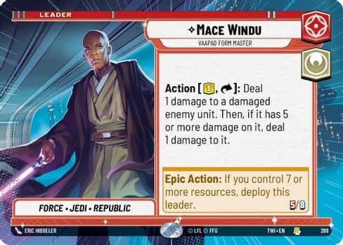 Mace Windu - Vaapad Form Master (Hyperspace)