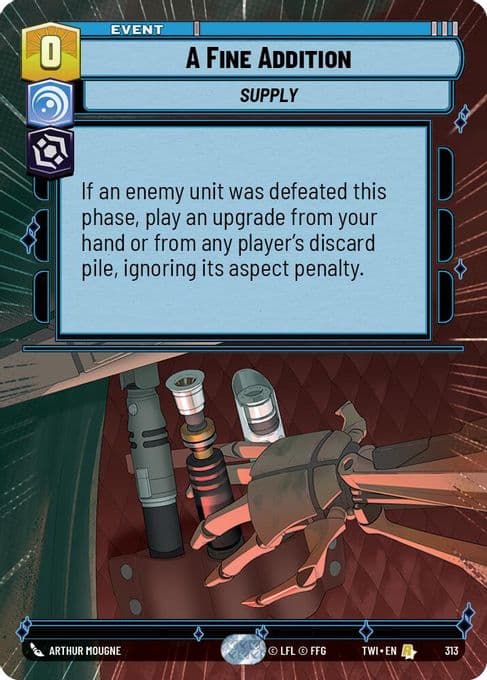 A Fine Addition (Hyperspace)