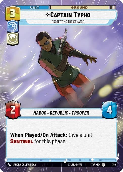 Captain Typho - Protecting the Senator (Hyperspace)