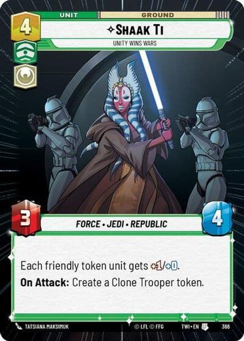 Shaak Ti - Unity Wins Wars (Hyperspace)