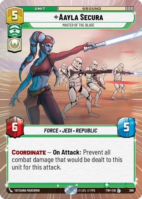 Aayla Secura - Master of the Blade (Hyperspace)