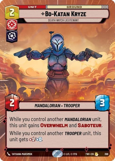 Bo-Katan Kryze - Death Watch Lieutenant (Hyperspace)