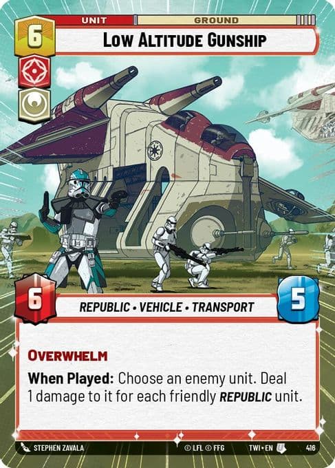 Low Altitude Gunship (Hyperspace)