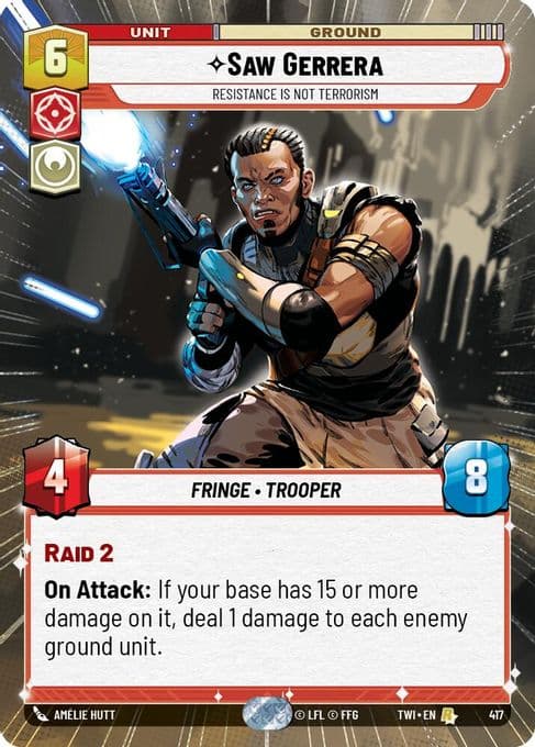 Saw Gerrera - Resistance is Not Terrorism (Hyperspace)