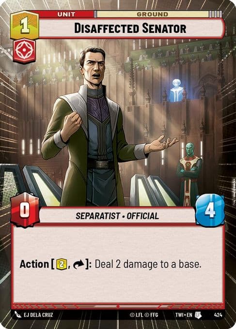 Disaffected Senator (Hyperspace)
