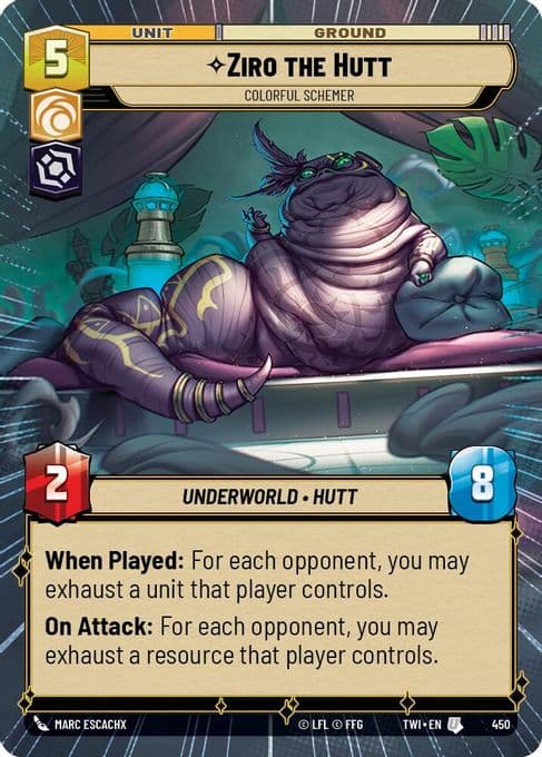 Ziro the Hutt - Colorful Schemer (Hyperspace)