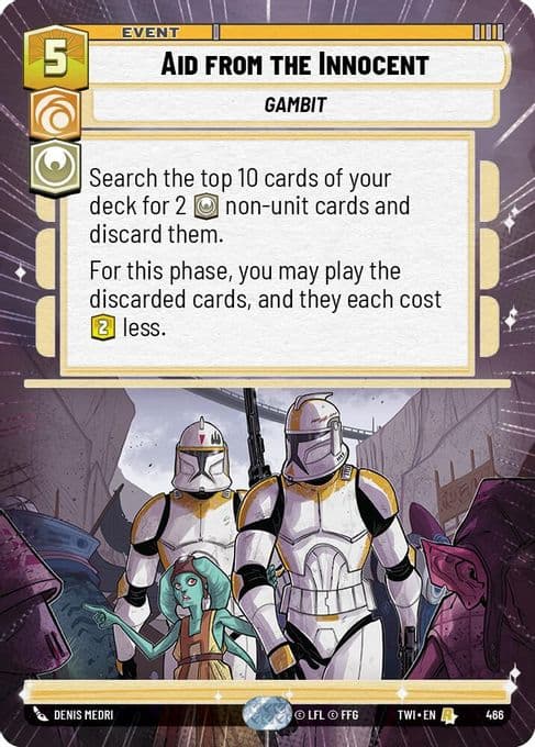 Aid from the Innocent (Hyperspace)