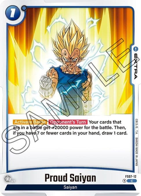 Proud Saiyan