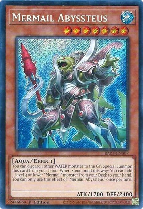 Mermail Abyssteus (Secret Rare)
