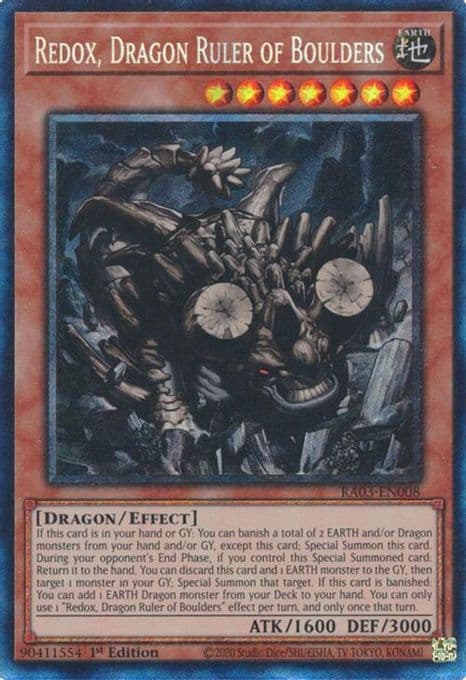 Redox, Dragon Ruler of Boulders (PCR)