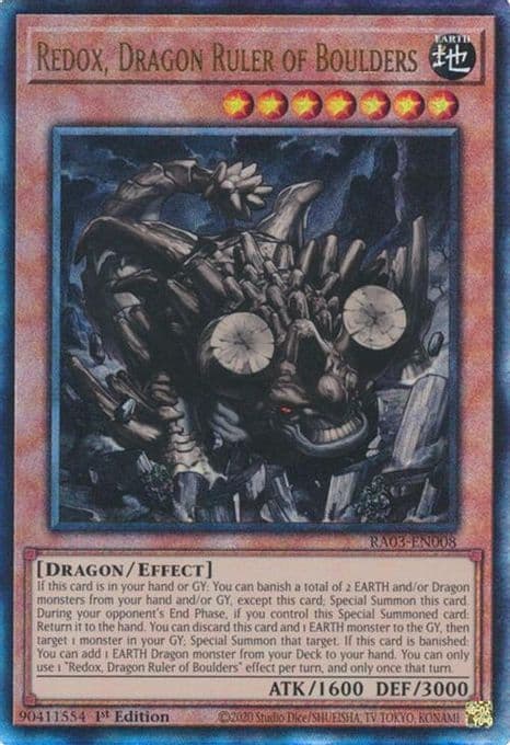 Redox, Dragon Ruler of Boulders (PUR)
