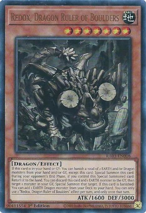Redox, Dragon Ruler of Boulders (UR)