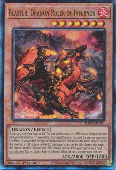 Blaster, Dragon Ruler of Infernos (PUR)