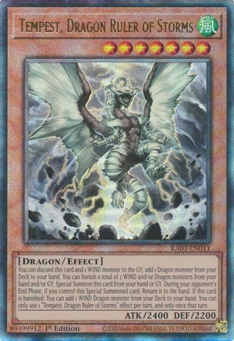 Tempest, Dragon Ruler of Storms (PUR)