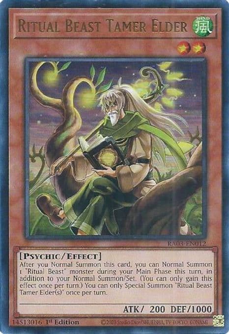 Ritual Beast Tamer Elder (UR)