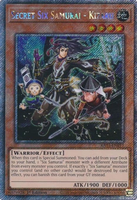 Secret Six Samurai - Kizaru (Platinum Secret Rare)