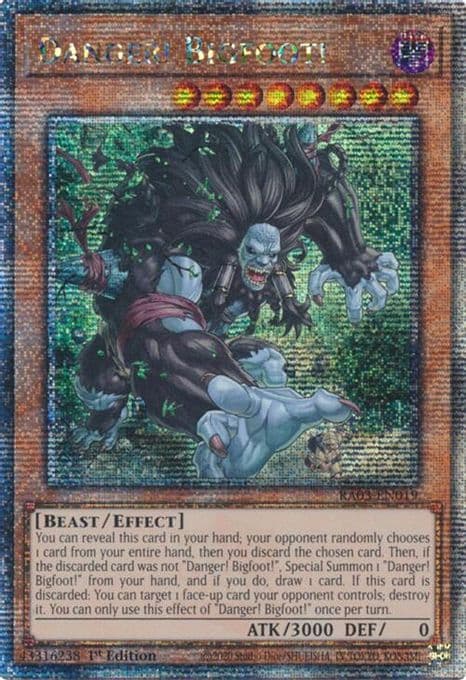 Danger! Bigfoot! (Quarter Century Secret Rare)