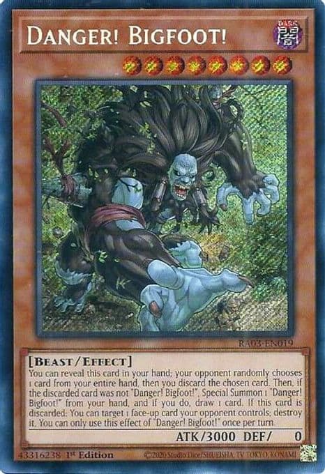 Danger! Bigfoot! (Secret Rare)
