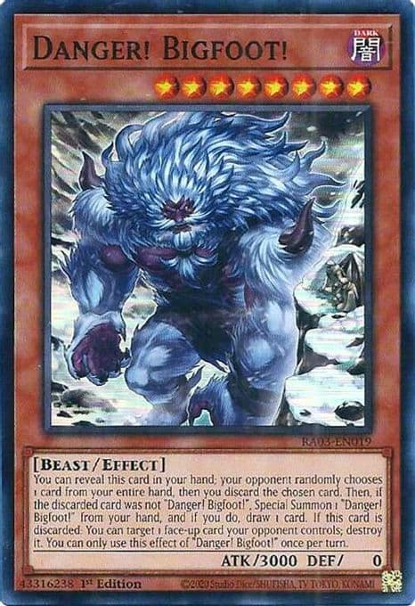 Danger! Bigfoot! (Alternate Art)
