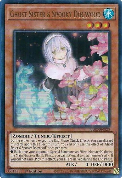 Ghost Sister & Spooky Dogwood (Alternate Art) (UR)