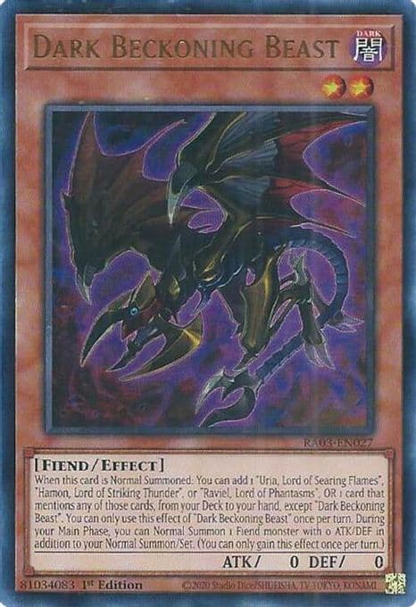Dark Beckoning Beast (UR)