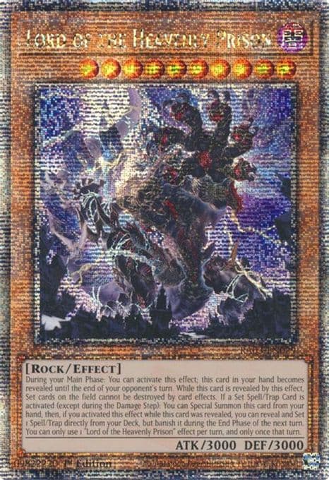 Lord of the Heavenly Prison (Quarter Century Secret Rare)