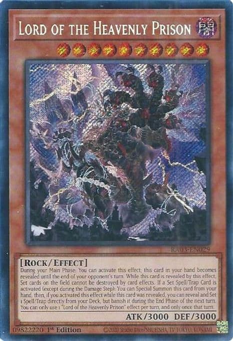 Lord of the Heavenly Prison (Secret Rare)