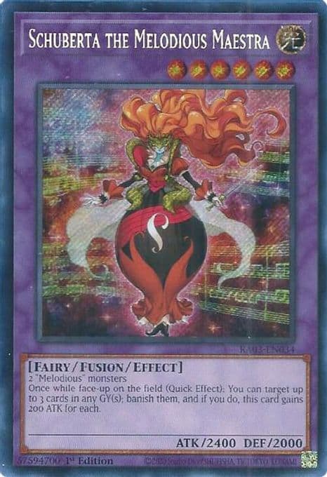 Schuberta the Melodious Maestra (Secret Rare)