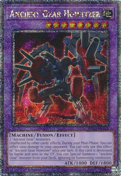 Ancient Gear Howitzer (Quarter Century Secret Rare)