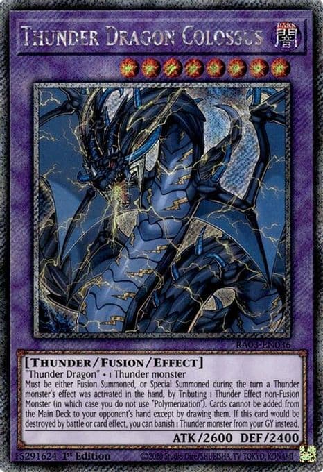 Thunder Dragon Colossus (Platinum Secret Rare)