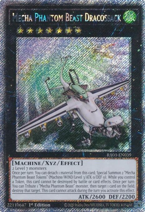 Mecha Phantom Beast Dracossack (Platinum Secret Rare)
