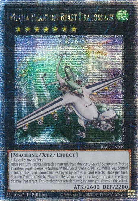 Mecha Phantom Beast Dracossack (Quarter Century Secret Rare)