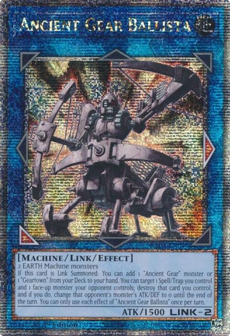 Ancient Gear Ballista (Quarter Century Secret Rare)